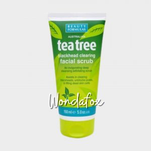 Beauty Formulas Tea Tree Blackhead Clearing Facial Scrub