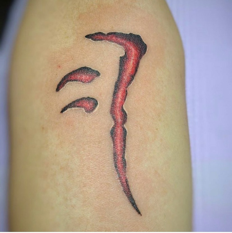 The mark of Cain supernatural tattoo