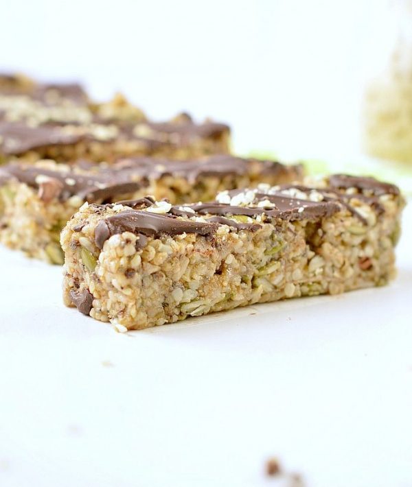 No-bake hemp seed bars