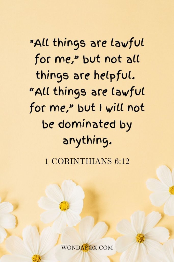1 Corinthians 6:12