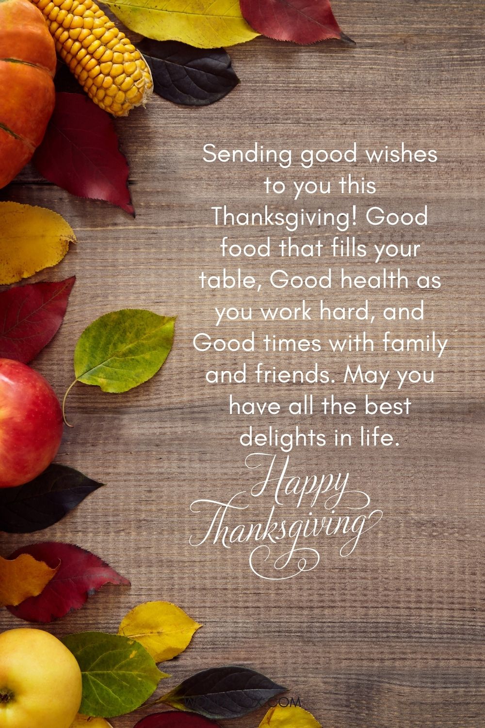 50+ Thanksgiving Day Wishes With Images - Wondafox