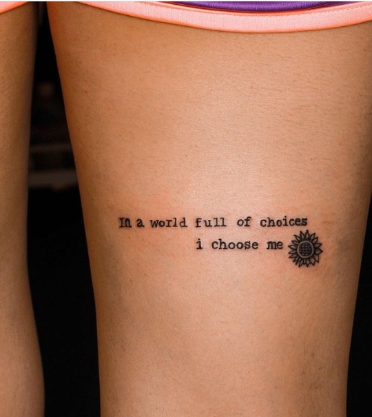 10 Beautiful Quote Tattoos To Inspire You