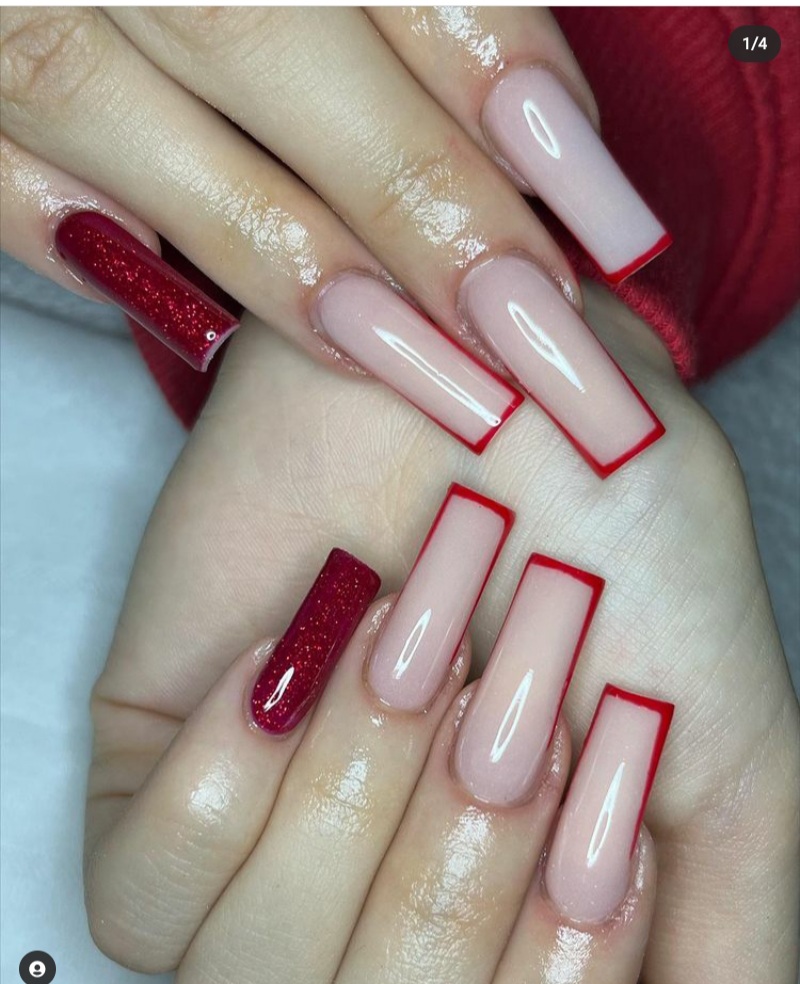 11 Super Hot Red Coffin Nails Designs To Try In 2022