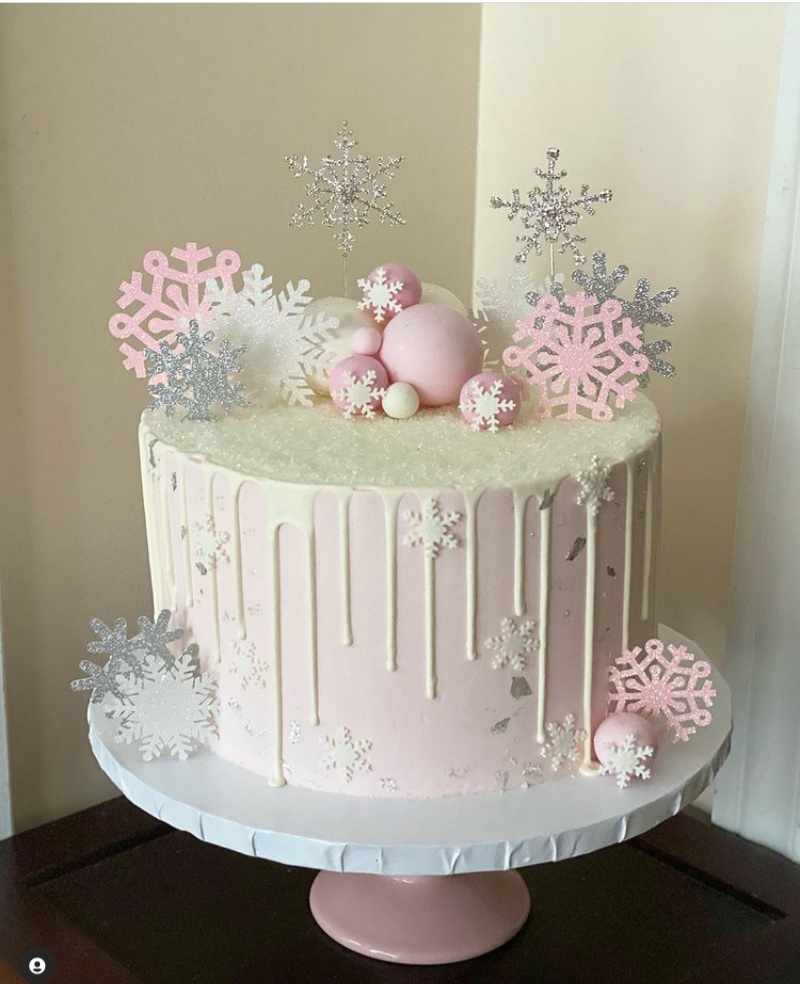 winter cake designs