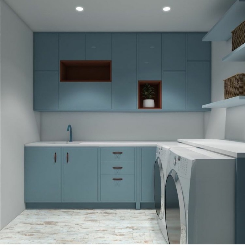 how to choose laundry cabinets