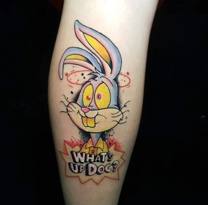 Bugs Bunny tattoo ideas what's up doc