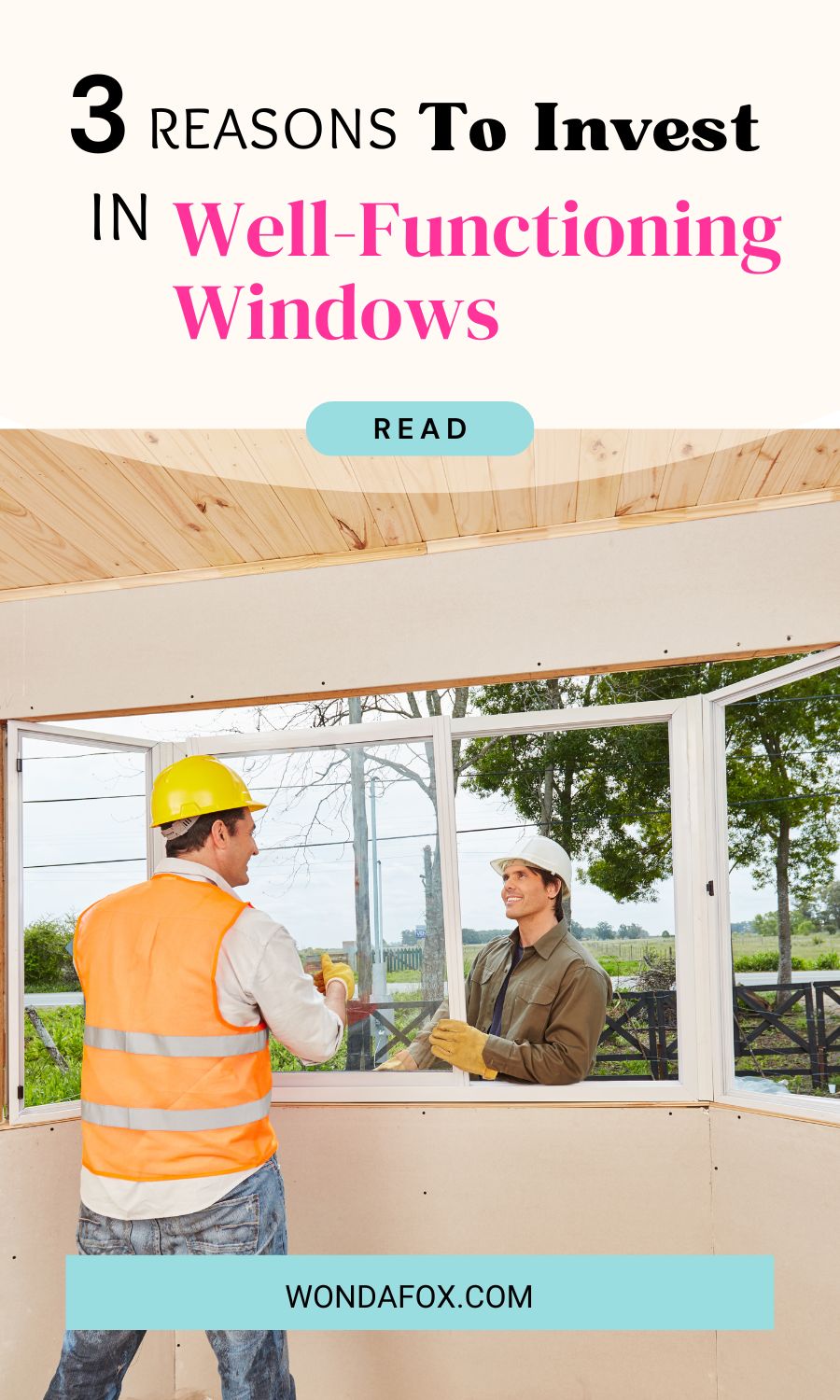 How important are well-functioning windows?