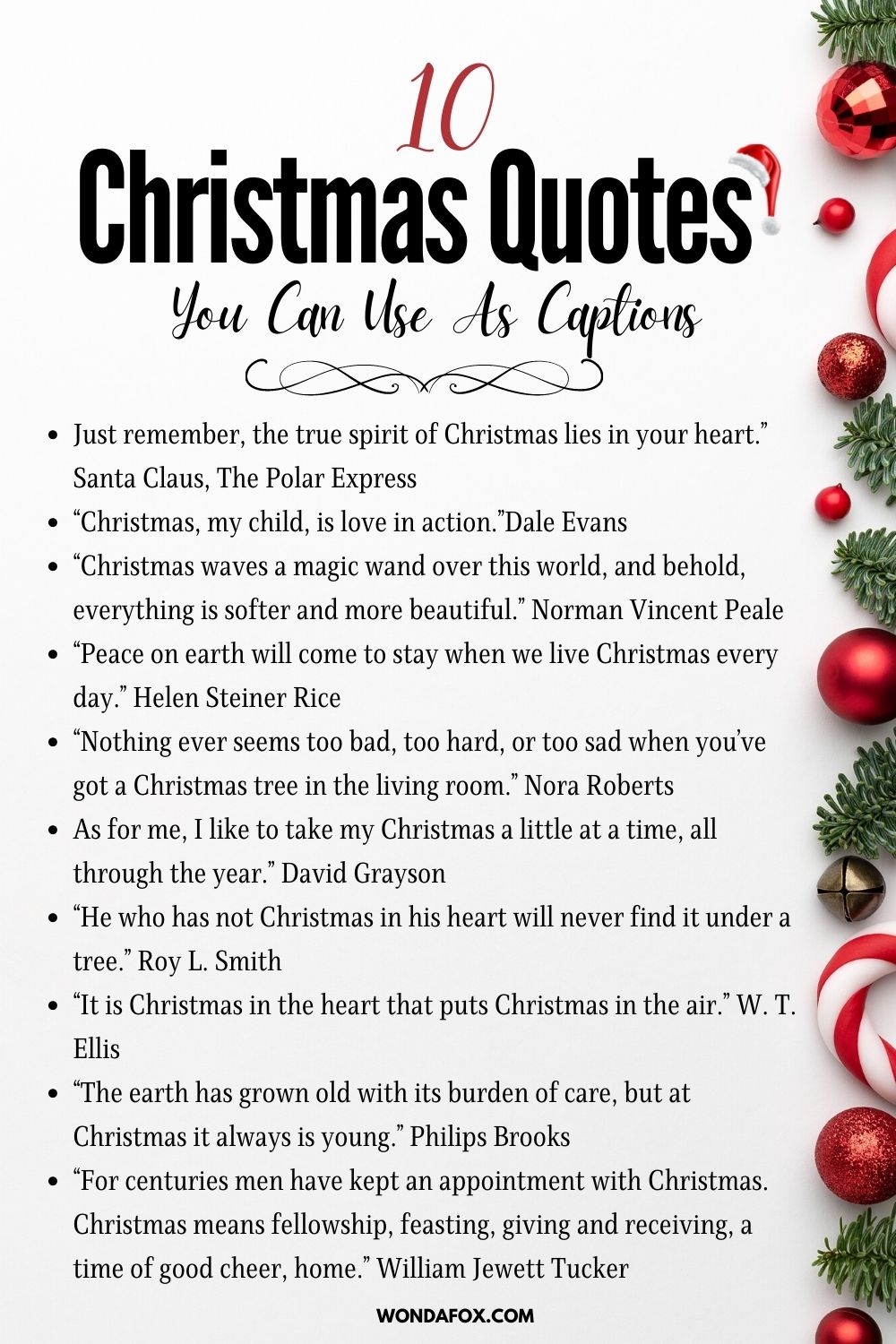 Christmas Quotes You Can Use As Captions