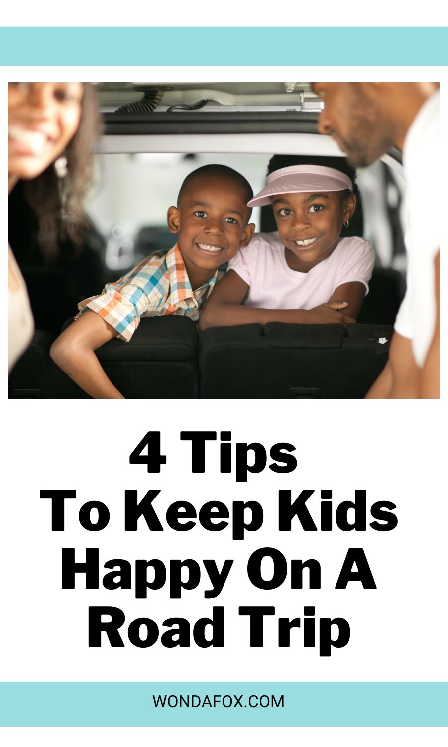 4 tips to keep kids happy on a road trip