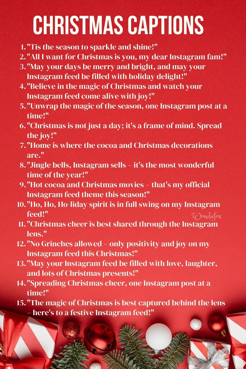 Christmas Captions For Instagram