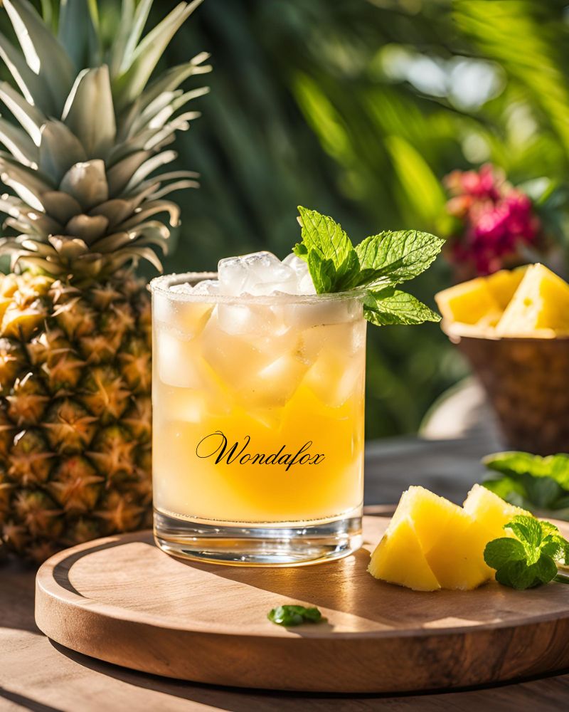 Pineapple And Coconut Rum Cocktail Recipe