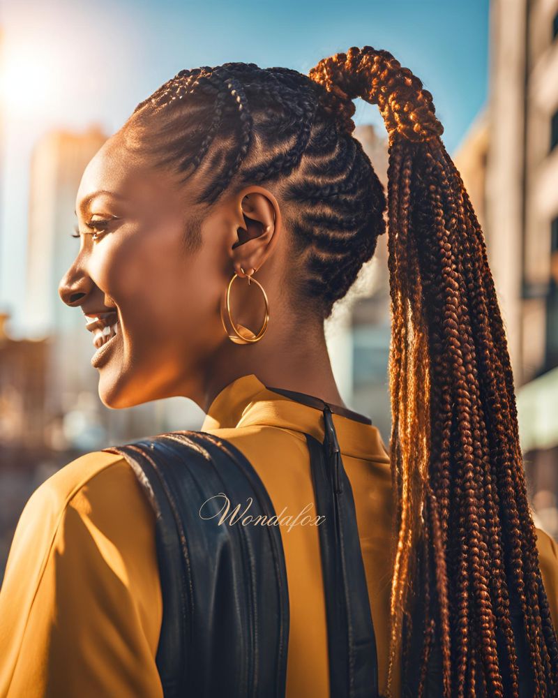 Braids, twists, and curls to add some extra flair to your ponytail hairstyle